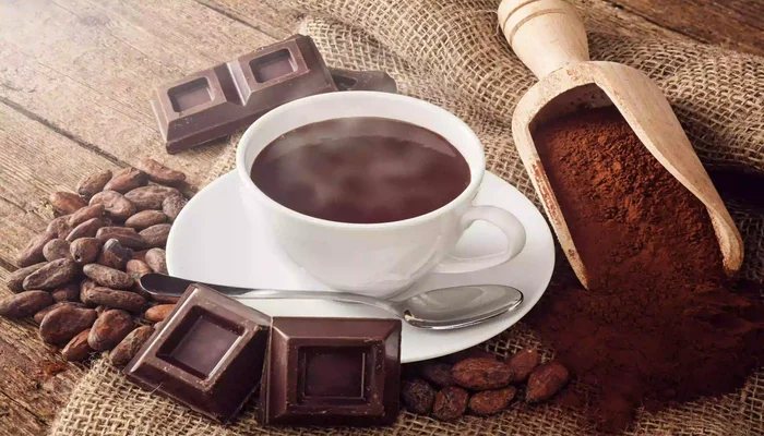 خوردن شکلات با قهوه